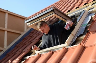 Pose de fenêtres de toit Velux à Saint-Péran